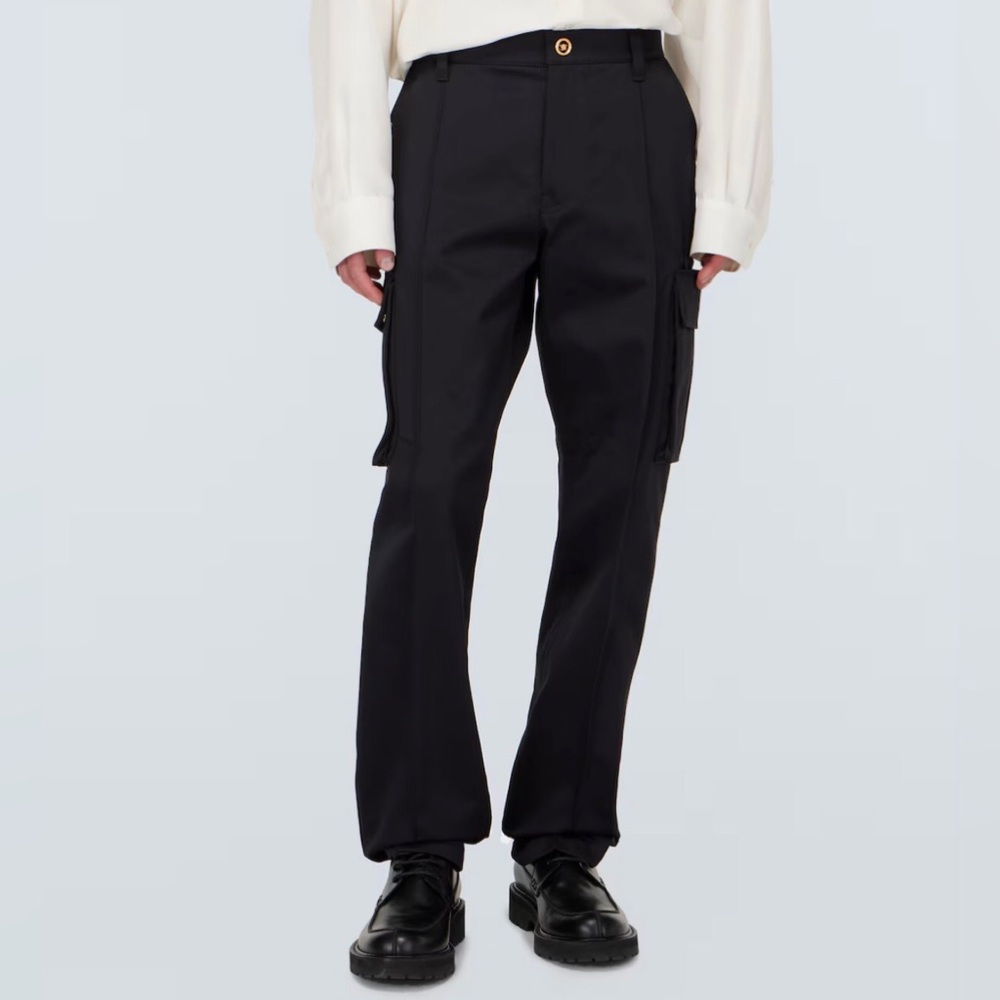 Authentic Versace men’s cotton cargo pants size 46